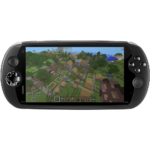 MOQi I7s Android Gaming Smartphone - Front facing playing Minecraft