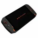 One Netbook ONEXPLAYER AMD PC Gaming Handheld shown from the front tilted