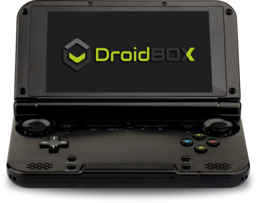 DroidBOX GPD XD PlayOn (Blue) open view
