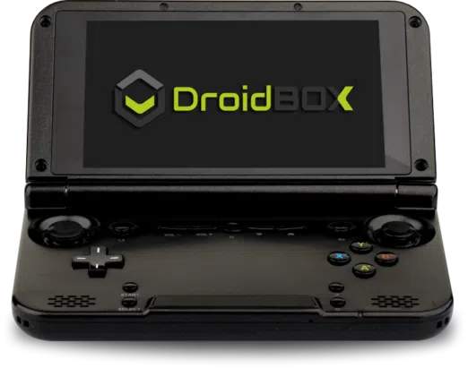 DroidBOX GPD XD PlayOn (Blue) open view