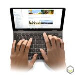 One Netbook Mix 3S Platinum Edition - Working on a Document