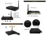DroidBOX T8-S OpenELEC 16GB (Refurbished) Sockets