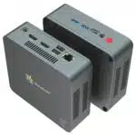 Beelink U57 Windows 10 Intel NUC Mini PC - Showing Front and Rear I/O
