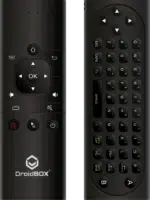 DroidBOX VIP Plus front and rear QWERTY view