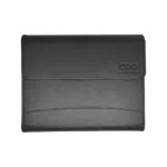 A black leather-style protective case with a flap cover, featuring the embossed "GPD" logo on the top right corner.