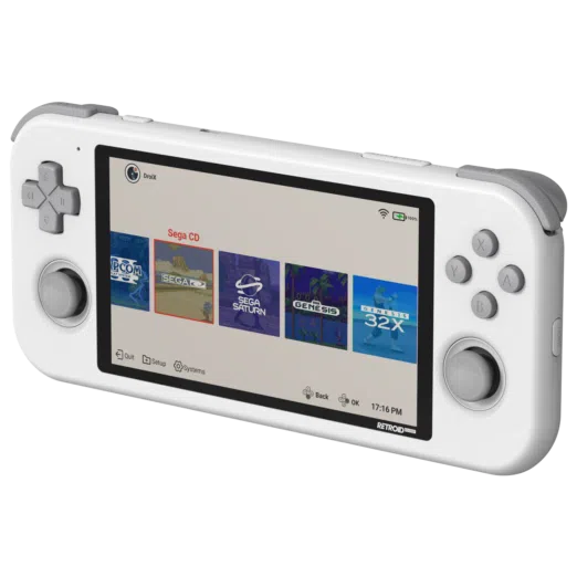 Retroid Pocket 3 White color gaming console