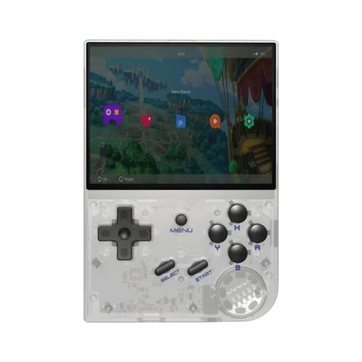 ANBERNIC RG35XX White Front View