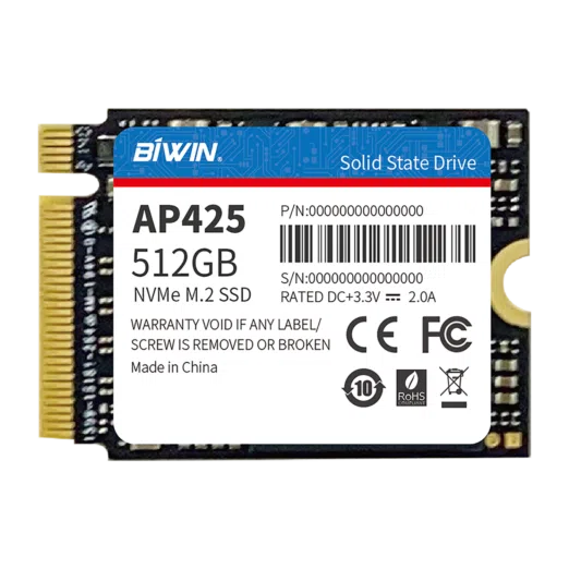 BiWin 2030 NVME SSD Card 512GB