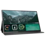 S23B_1-PORTABLE_MONITOR-BATTERY-LISTING-IMAGE-DONE (1) Image showing 15.6" Portable Monitor with Battery
