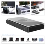 Image of the GPD G1 2024 eGPU Docking Station featuring AMD Radeon RX 7600M XT GPU TGP Toggle Switch and versatile connectivity options Ideal for gamers and professionals Pre order now for revolutionary capabilities