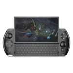 GPDWIN42023RAVENBLACKDONELISTINGIMAGE 1 DROIX Global GPD Win 4 2023 Black Front View