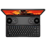 GPD WIN Mini top view playing a game