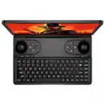 GPD WIN Mini top view playing a game