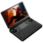 GPD WIN Mini side view playing a game