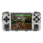 ANBERNIC RG35XX H White Handheld Playing Video Game