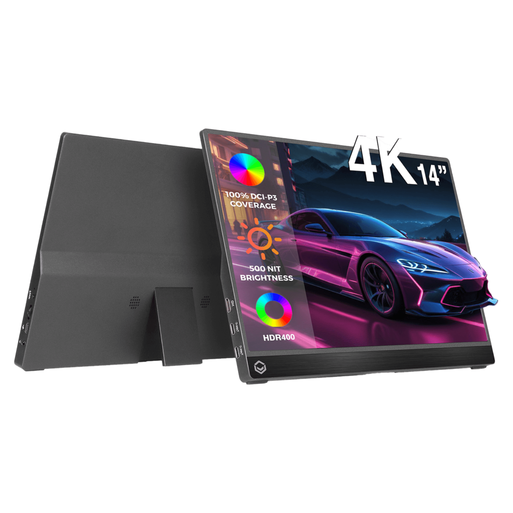 Image of DroiX Portable Monitor, 14-inch, 4K, Ultra Thin"