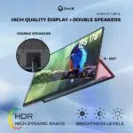 PM13 stero speaker showcase and built in kickstand