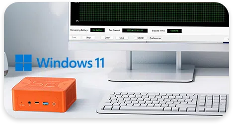 Mini PC with Windows 11