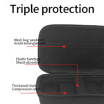 Anbernic RG Cube Case   Portable black case for Anbernic handheld consoles featuring a sleek design internal mesh pocket for accessories and robust build quality for on the go gaming