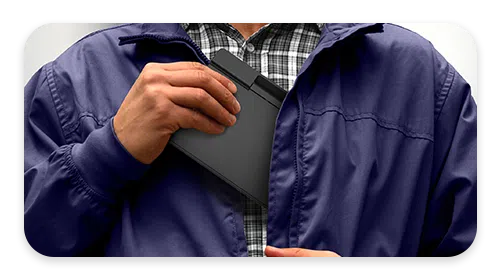 Mini laptops, the best of both, small yet powerful and extremely portable.