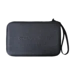 A black protective carrying case for the ONEXPLAYER handheld gaming device. The case has a textured exterior with the ONEXPLAYER logo embossed on the front. It features a zipper closure and a wrist strap for easy carrying.