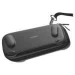 AYANEO 3 Carrying Cases – Protective hard-shell cases designed for the AYANEO 3 handheld gaming console, featuring a durable exterior, secure zipper closure, and ergonomic contours for a perfect fit. Available in black and retro beige color options.