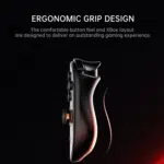 A side profile of the Odin 2 Portal emphasizing its ergonomic grip design and comfortable Xbox style button layout for an improved gaming experience