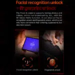 ONEXPLAYER X1 PRO biometric security features including facial recognition and fingerprint unlock via Windows Hello